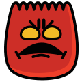 TikTok rage emoji