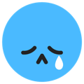 TikTok weep emoji